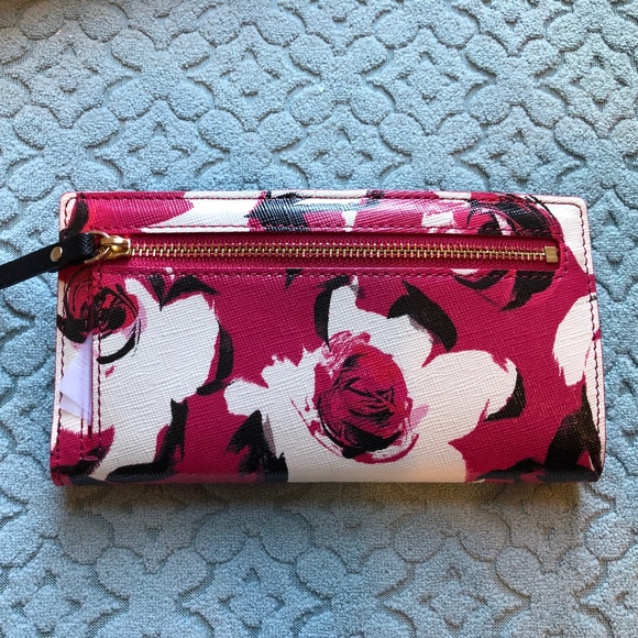 (2) KATE SPADE CEDAR STREET ROSE WALLETS NWT - Picture 7 of 8